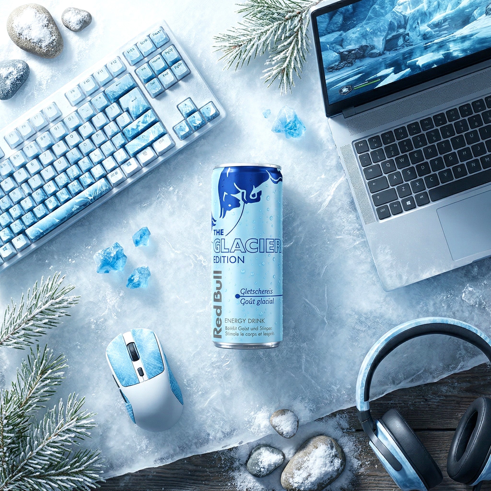<tc>Red Bull</tc> Energiedrank Glacier Edition