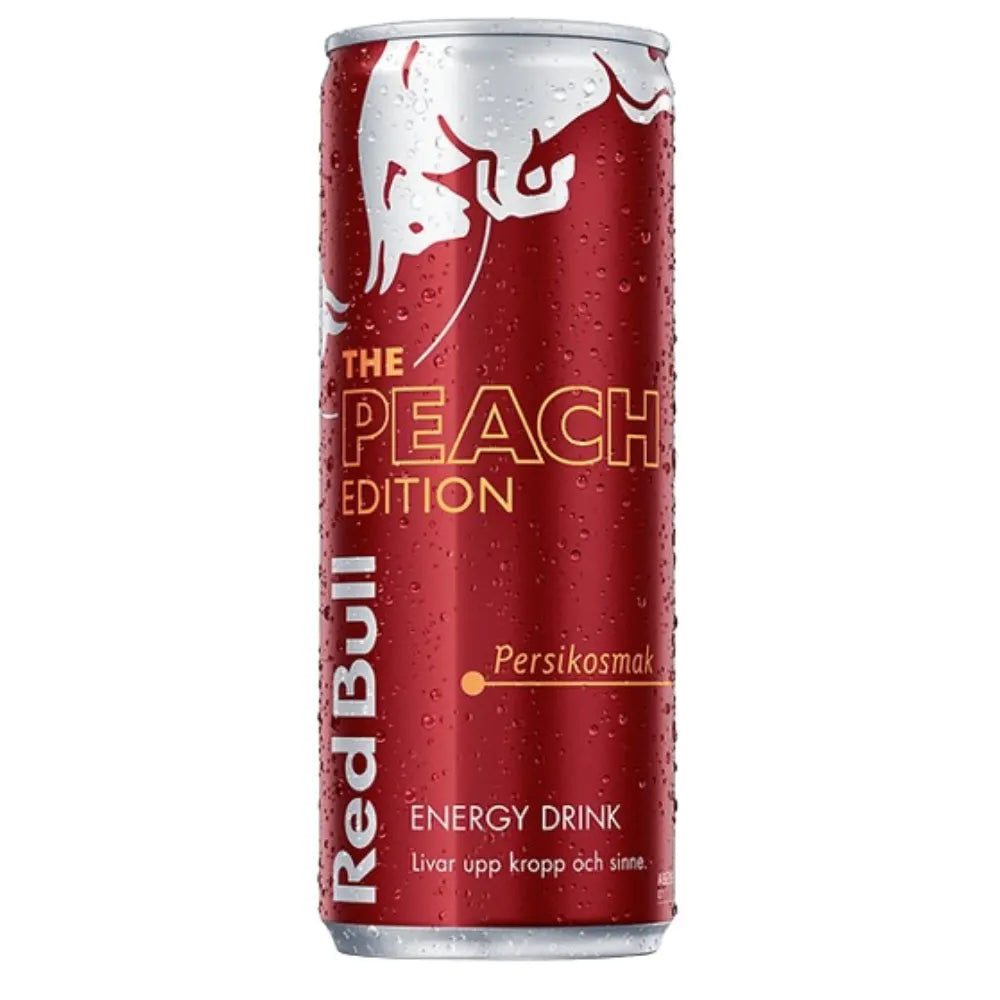 Red Bull Energy Drink Peach - My American Shop