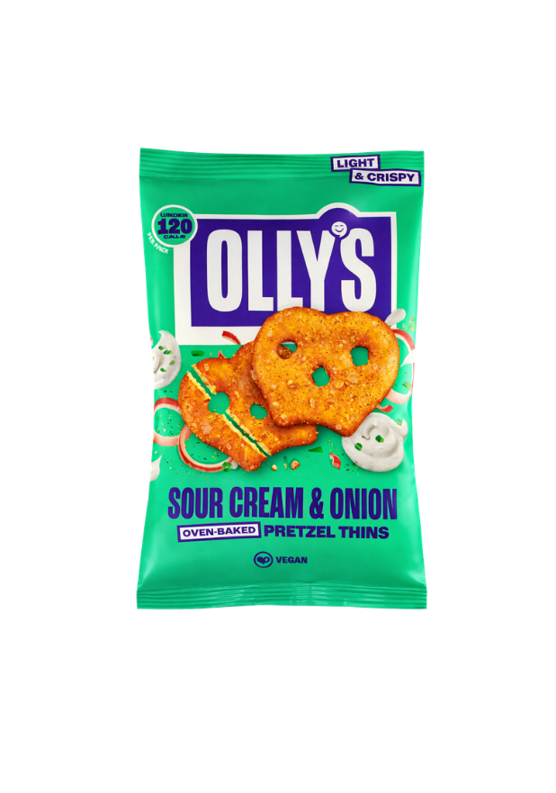 Olly's Pretzel Thins Sour Cream Small - My American Shop