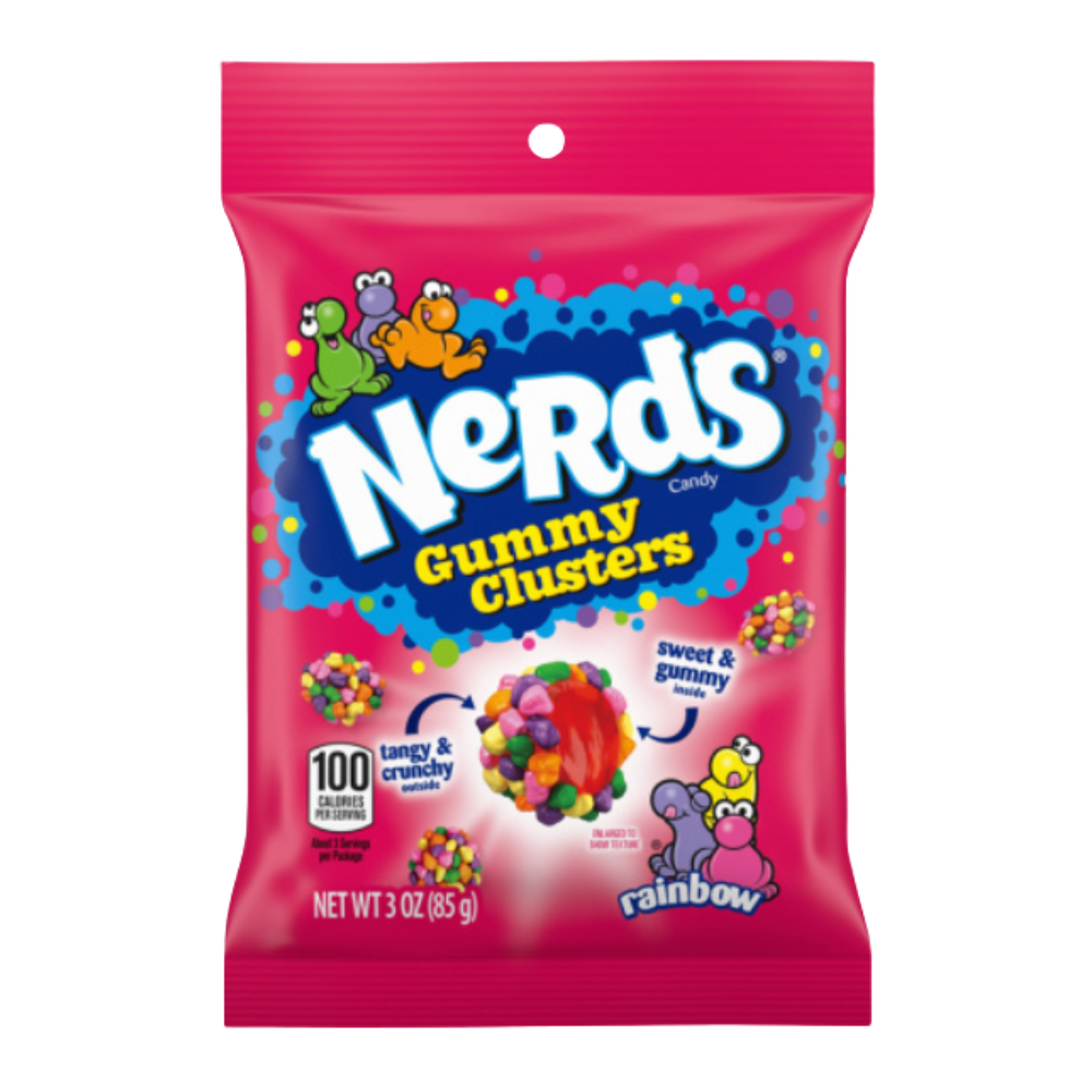 Wonka Nerds Gummy Clusters - My American Shop