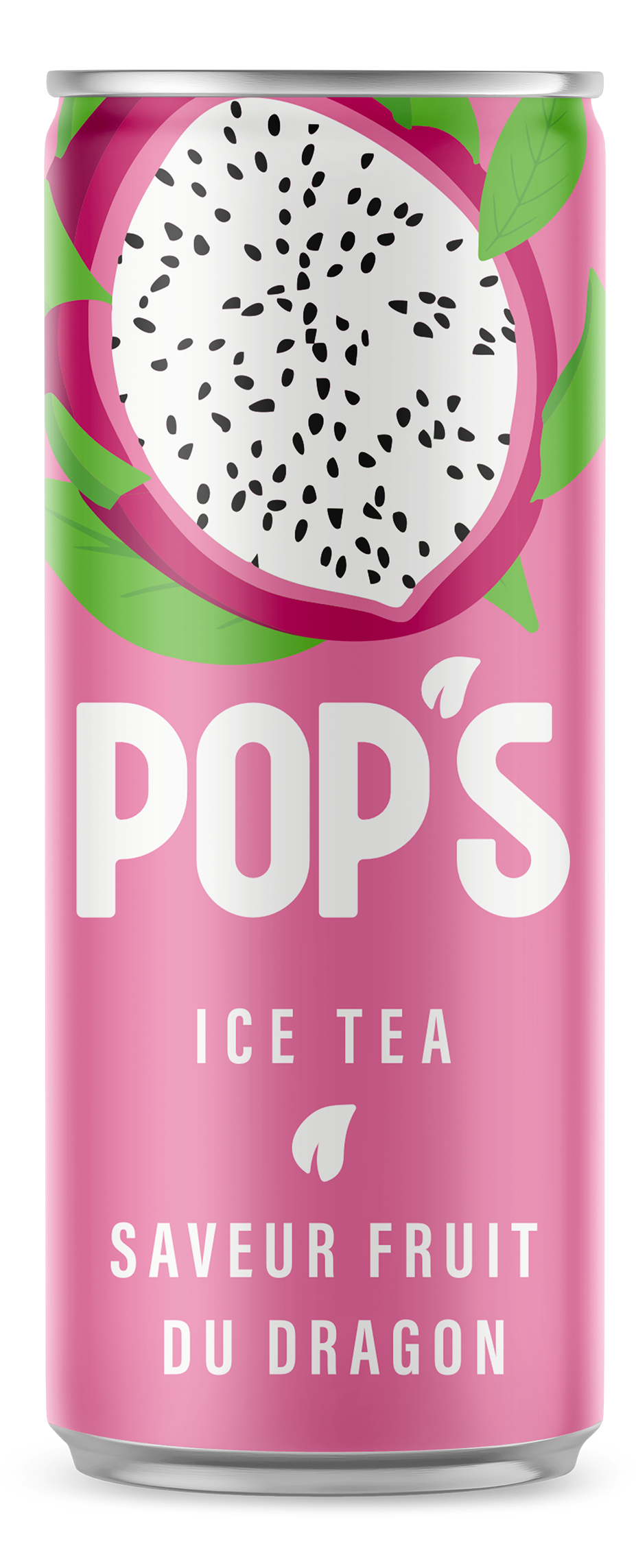 Pop's Ice Tea Drakenfruitblikje