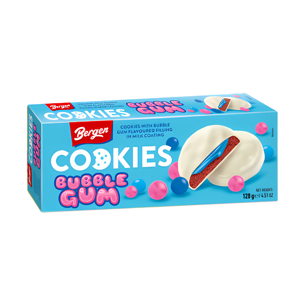 Bergen bubble Gum Cookies - My American Shop