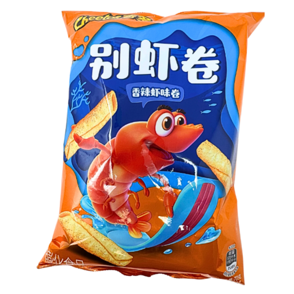 Cheetos Spicy Shrimp Flavored Rolls