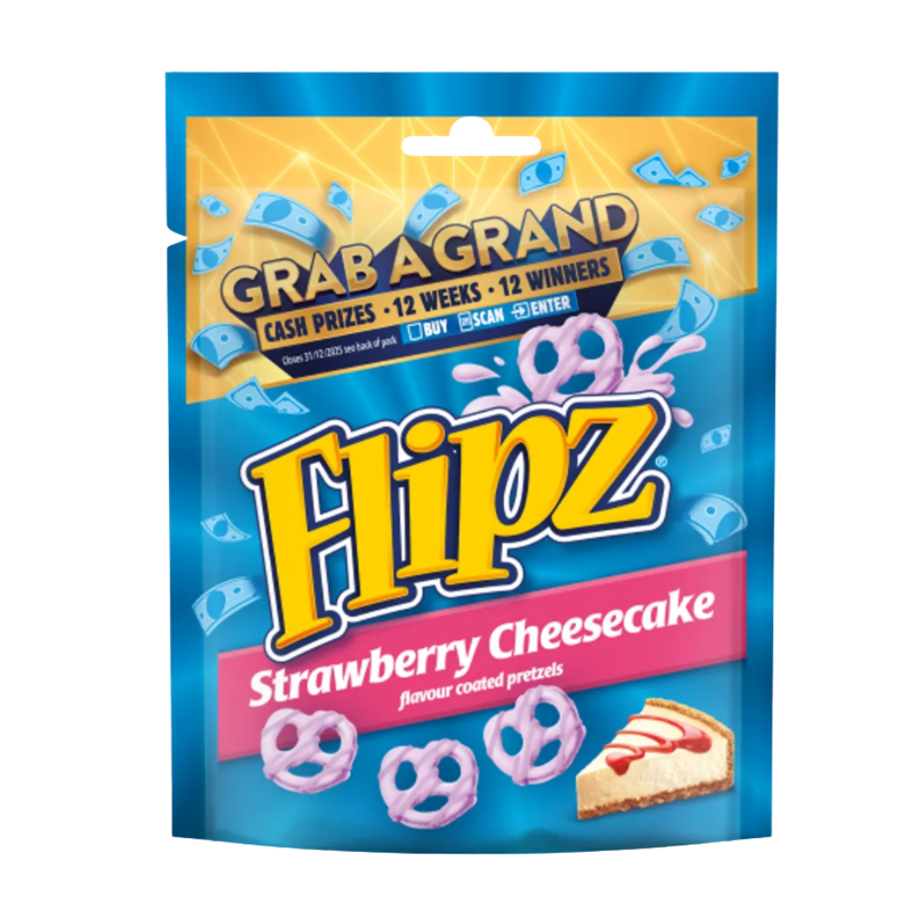 Flipz Strawberry Cheesecake