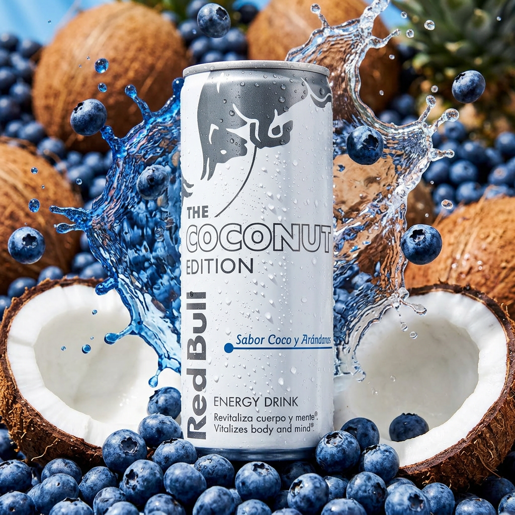 <tc>Red Bull</tc> Energiedrank Witte Editie Coco & Bosbes