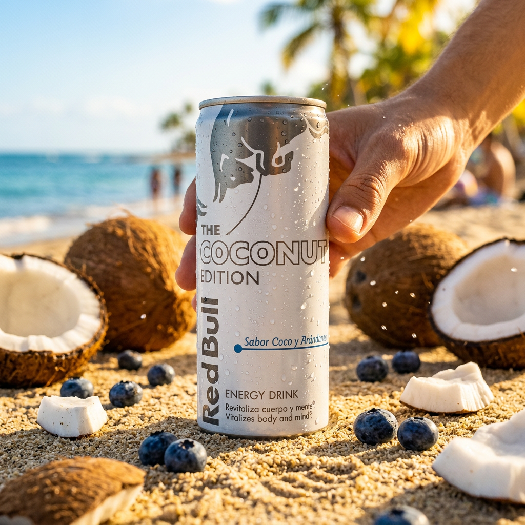 <tc>Red Bull</tc> Energiedrank Witte Editie Coco & Bosbes