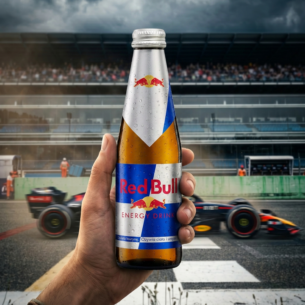 <tc>Red Bull</tc> Originele glazen fles voor energiedrank
