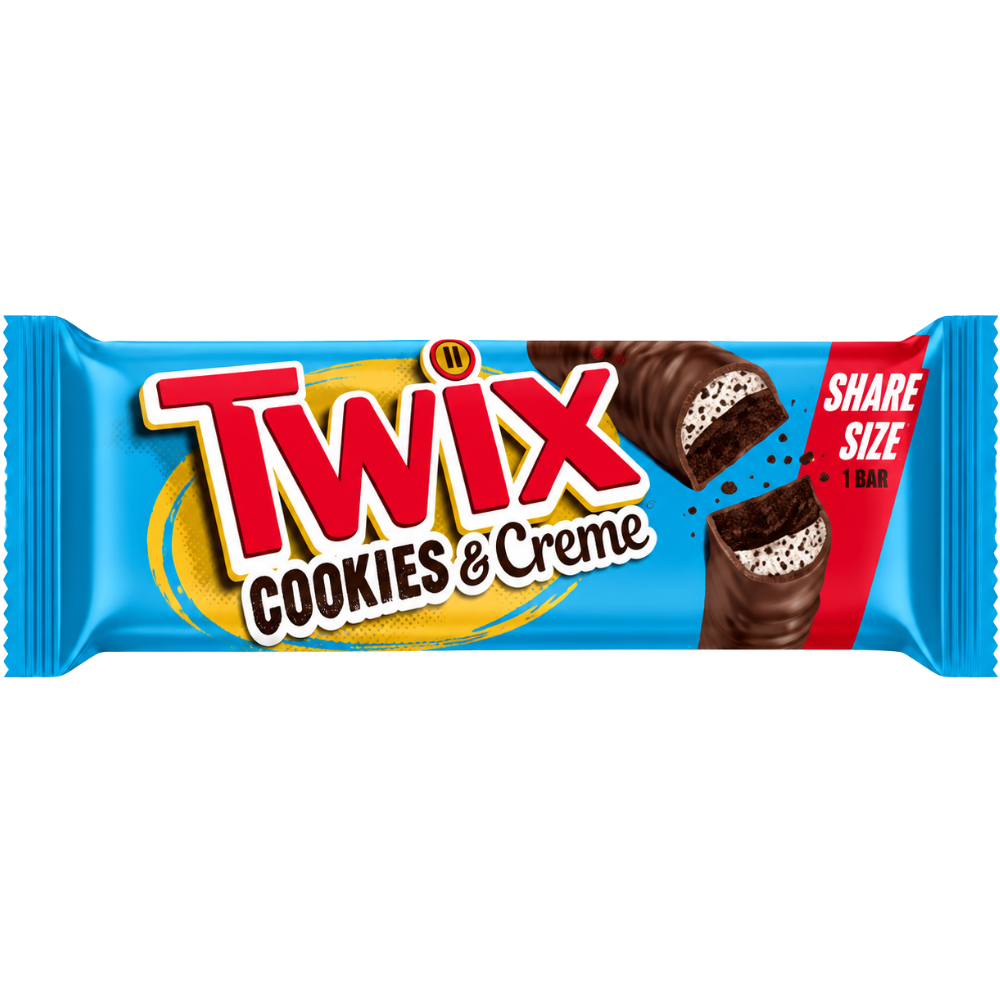 Twix Cookies and Cream Share Size - My American Shop