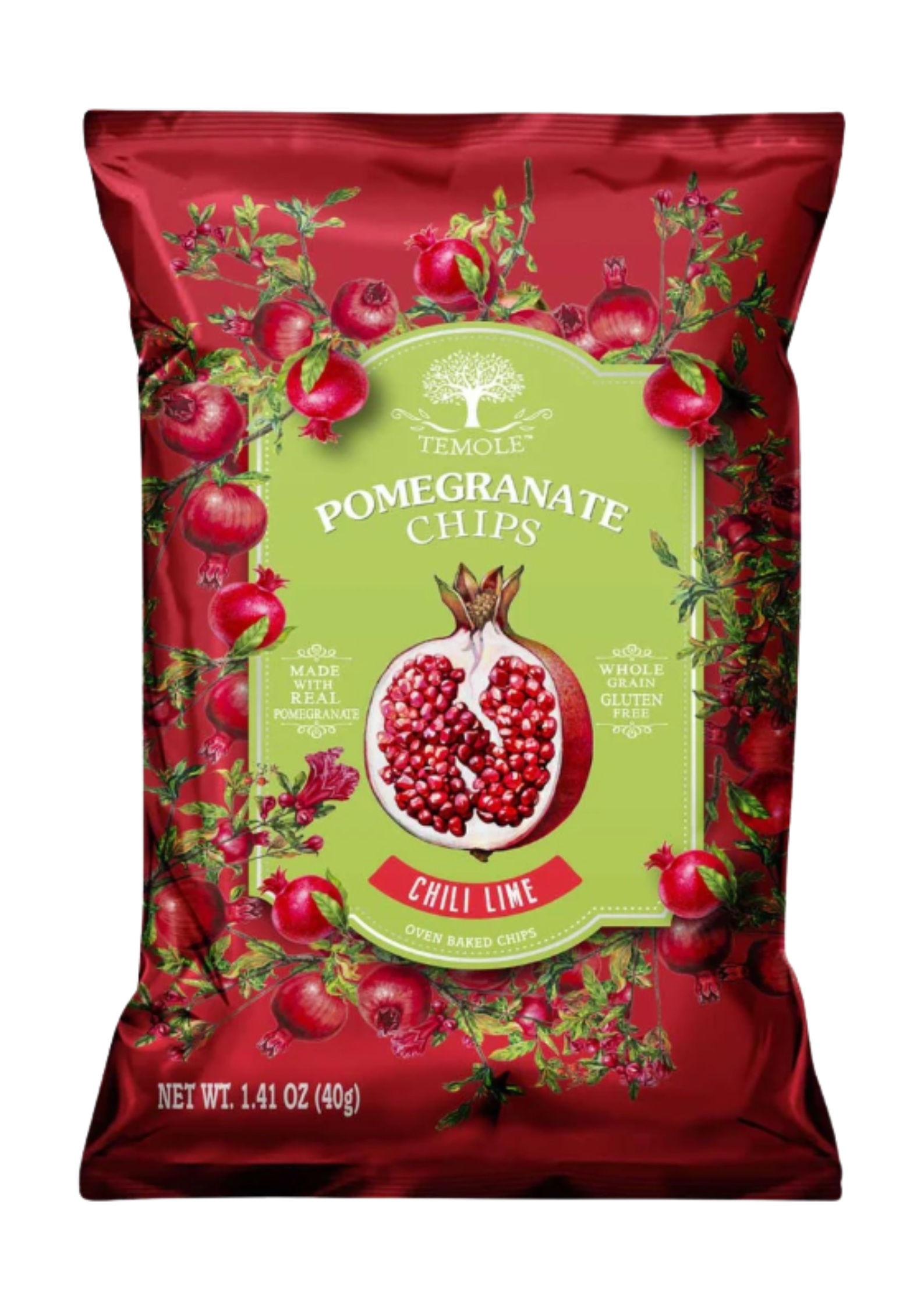 Temole Pomegranate Chips Chili Lime - My American Shop