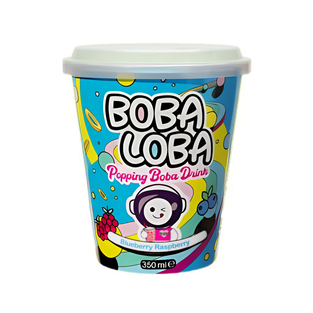 Boba Loba Blueberry & Raspberry - My American Shop
