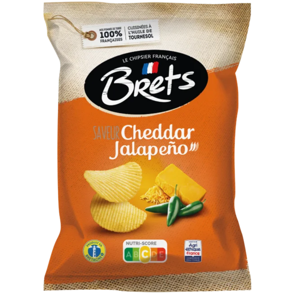 Brets Flavour Cheddar Jalapeno - My American Shop
