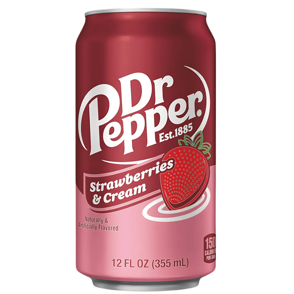 Dr Pepper Strawberries & Cream - My American Shop