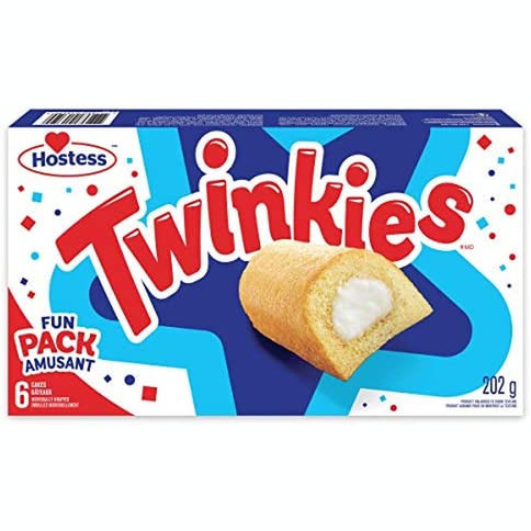 Hostess Twinkies Fun Pack 6 Cakes - My American Shop France