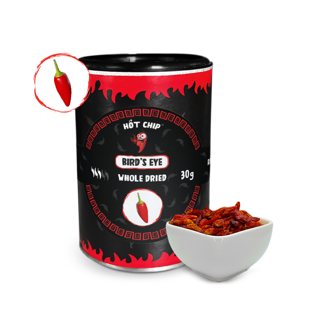 Hot Chip Bird's Eye Dried Chilli Pods - My American Shop