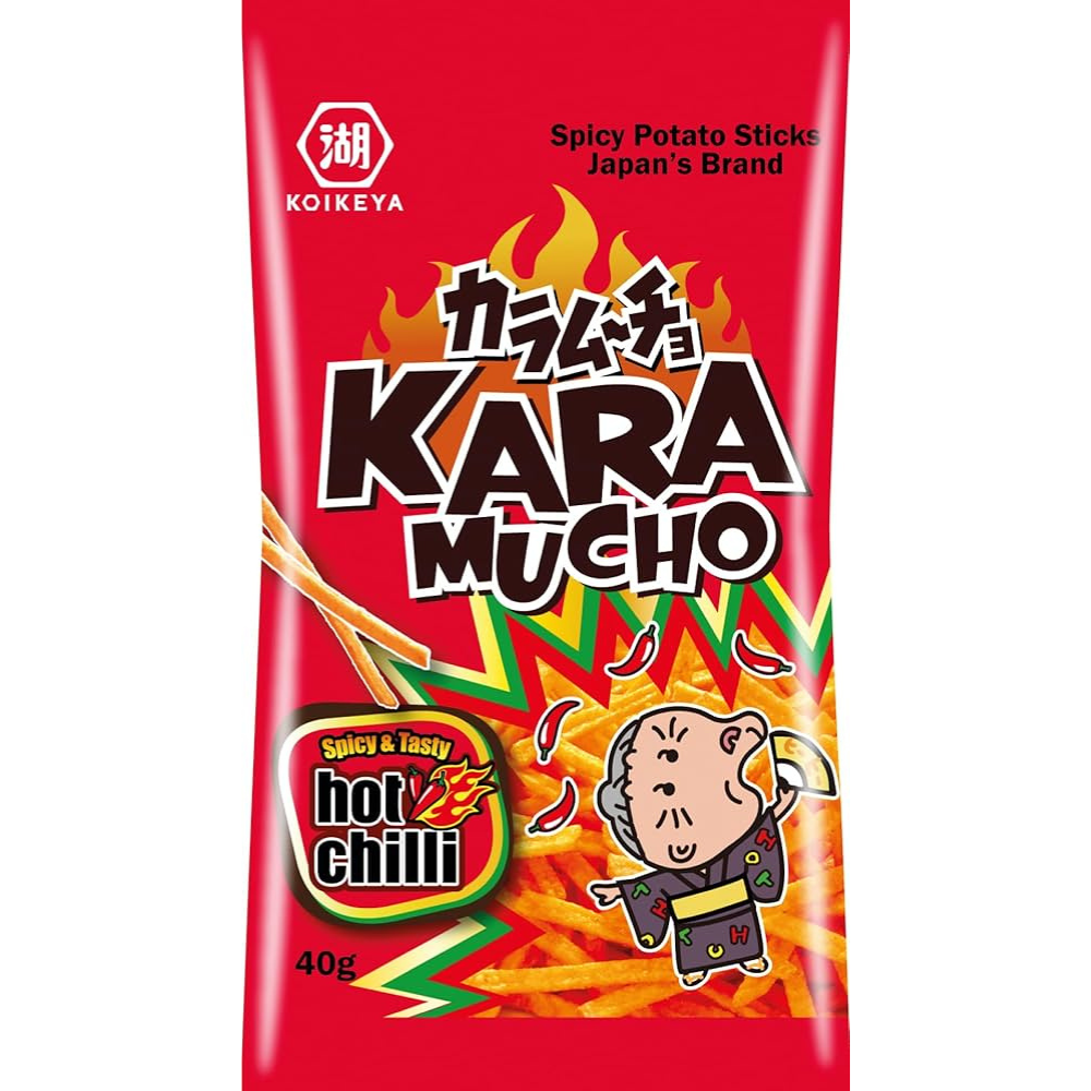 Karamucho Potato Sticks Hot Chili - My American Shop