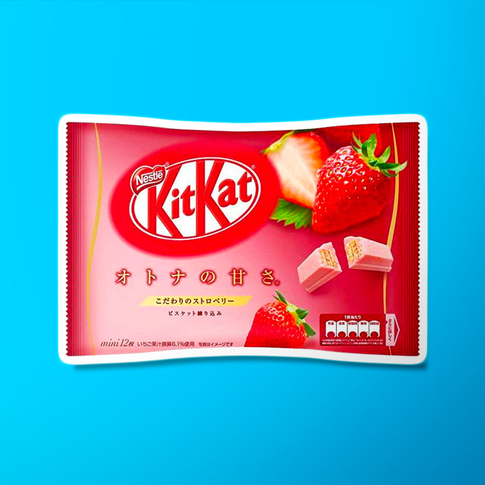Kit Kat Mini Japon Strawberry - My American Shop France