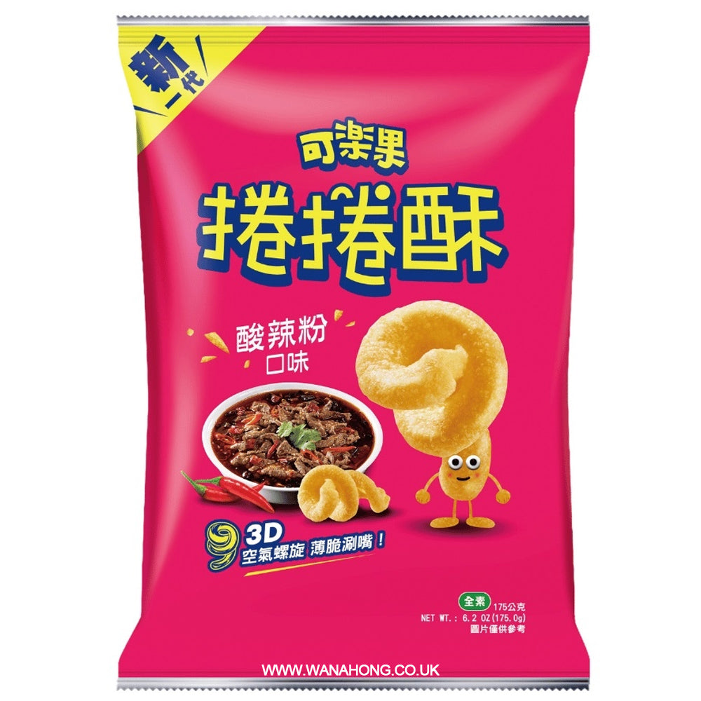 Koloko Pea Crackers Twist Hot Sour - My American Shop France