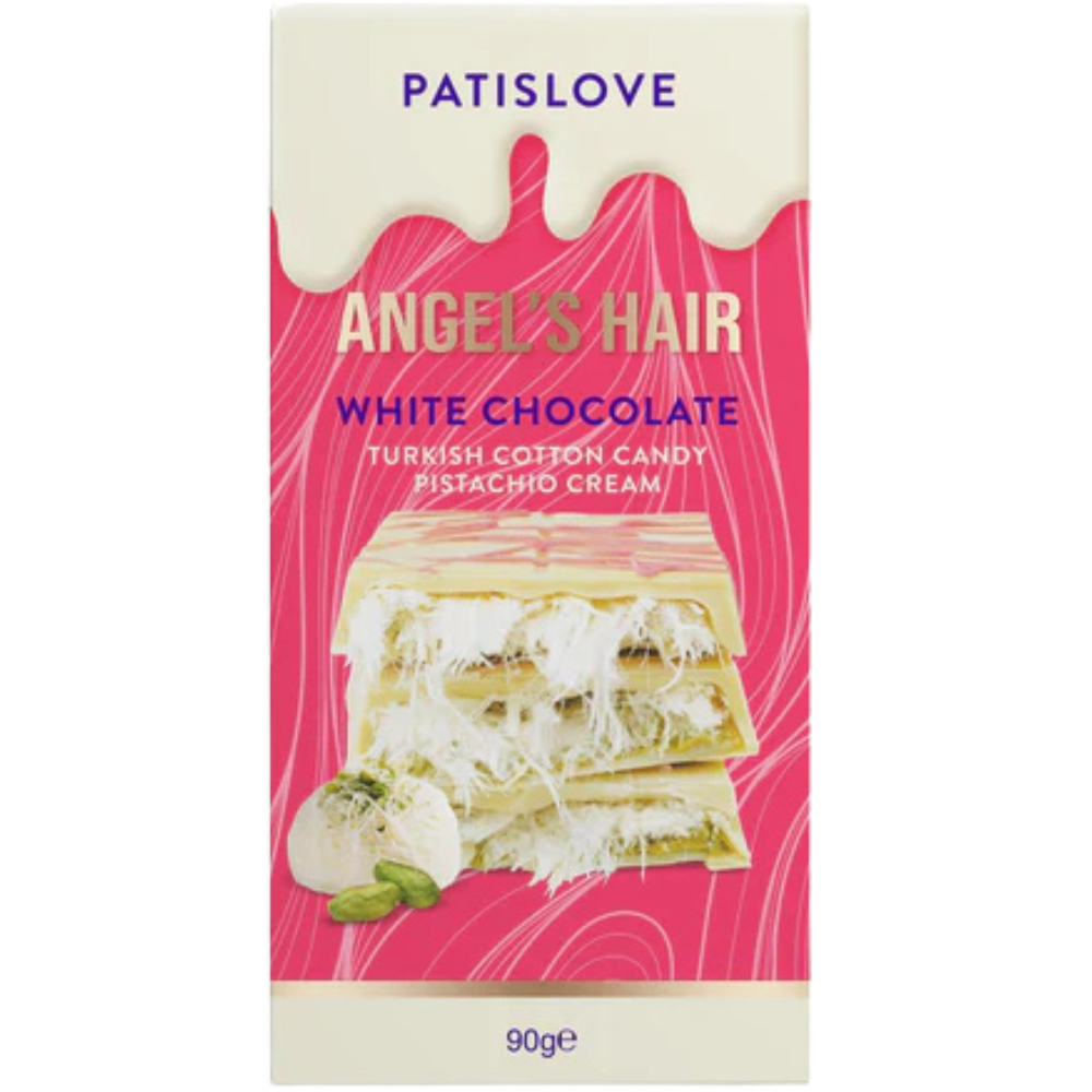 Patislove White Chocolate Dubai Chocolate Angel's Hair - My American Shop