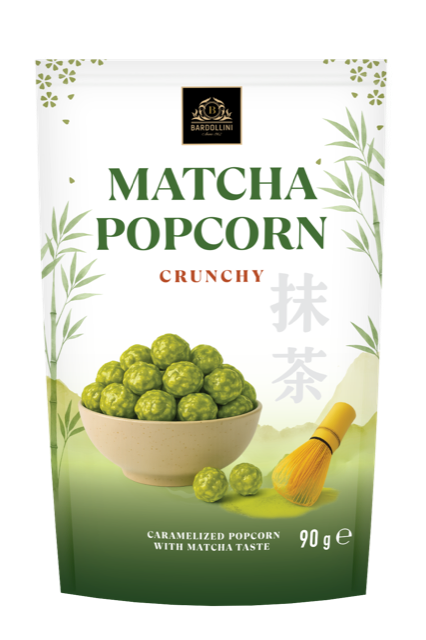Bardollini Matcha Popcorn Crunchy - My American Shop