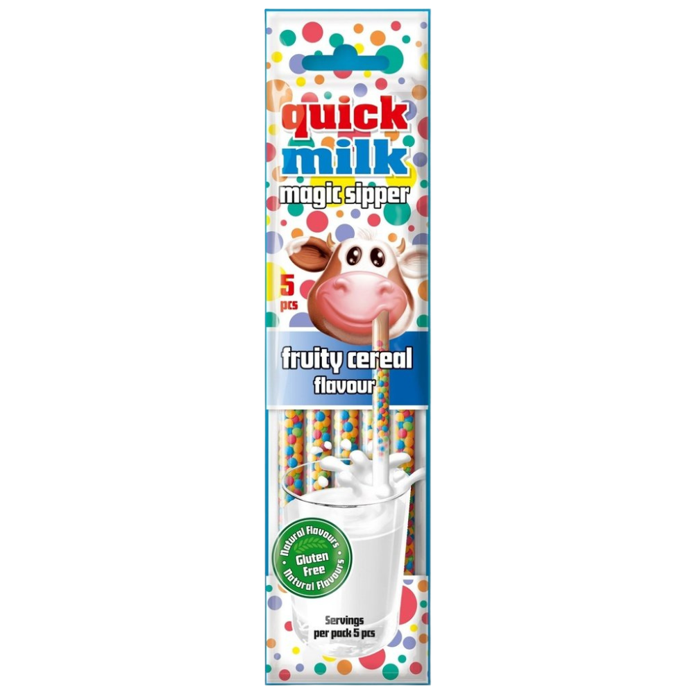 Quick Milk Magic Sipper Fruity Cereal - My American Shop