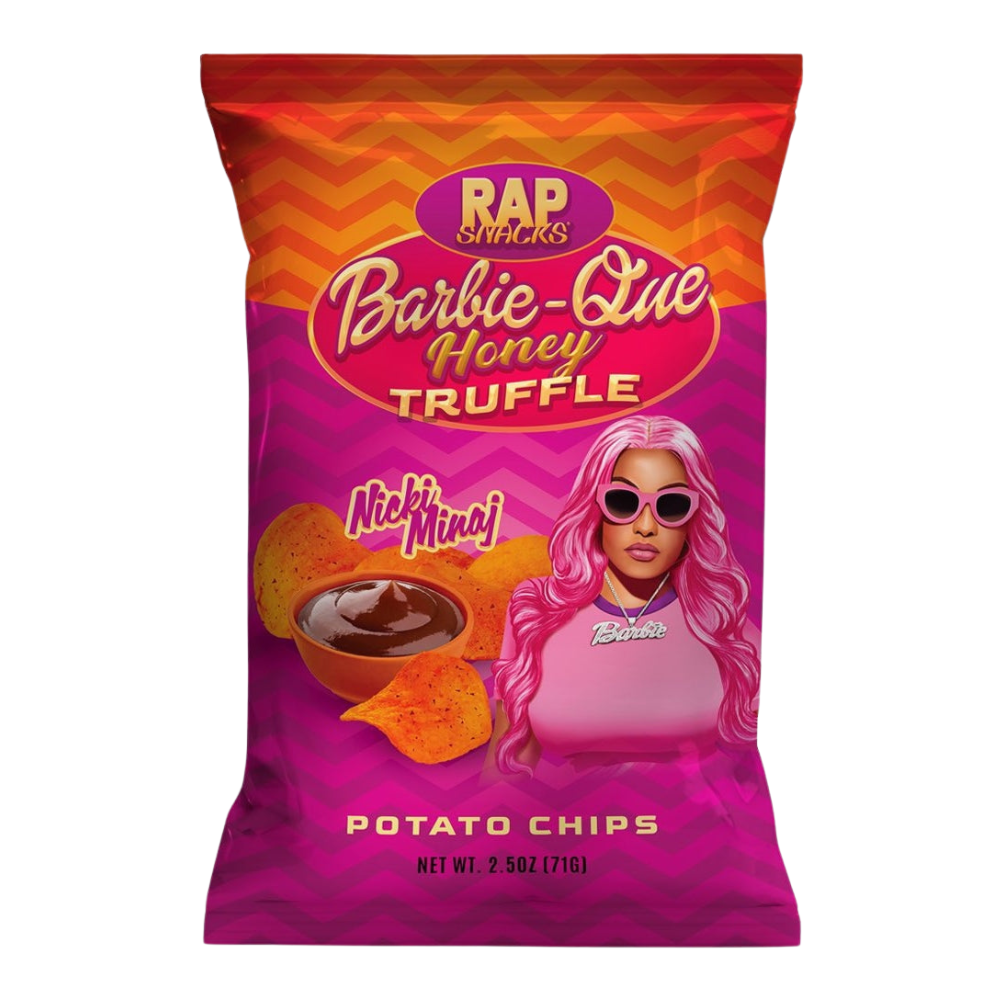 Rap Snacks Chips Nicki Minaj BBQ & Honey & Truffle - My American Shop