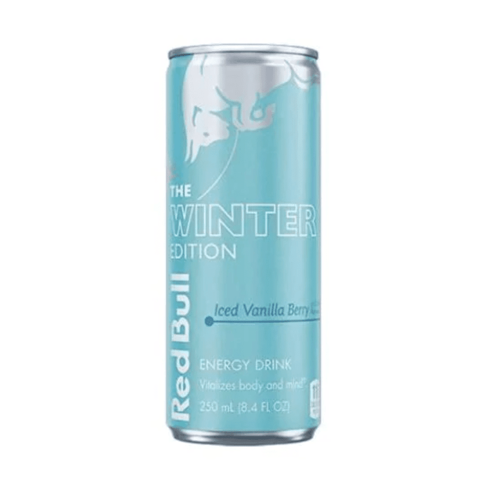 Red Bull Energy Drink Winter Edition Iced Vanilla Berry - My American Shop