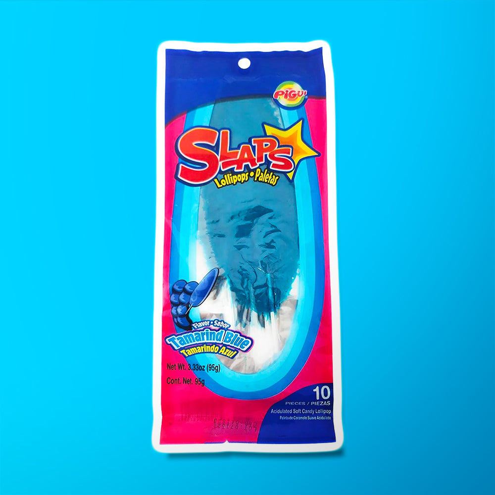 Slaps Lollipops Tamarind Blue - My American Shop France