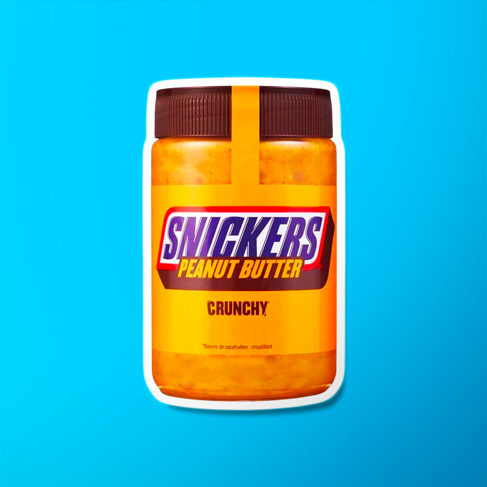 Snickers Peanut Butter Crunchy Spread Medium - My American Shop France