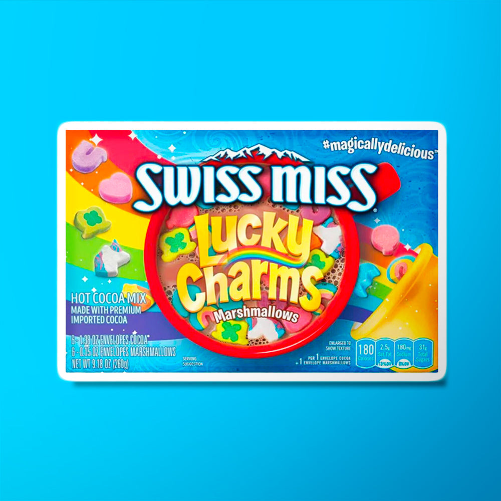 Swiss Miss Marshmallow Lucky Charms Cocoa Mix - My American Shop France