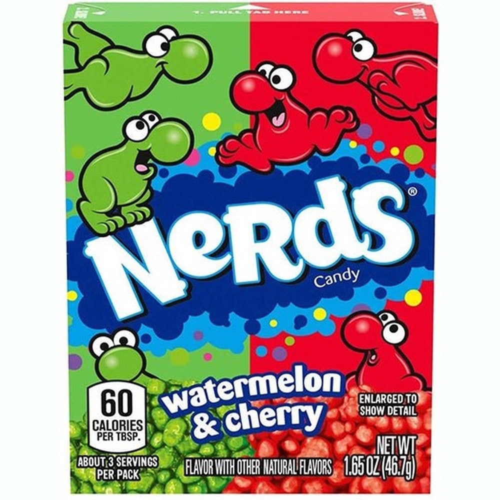 Wonka Nerds Watermelon Cherry Small - My American Shop