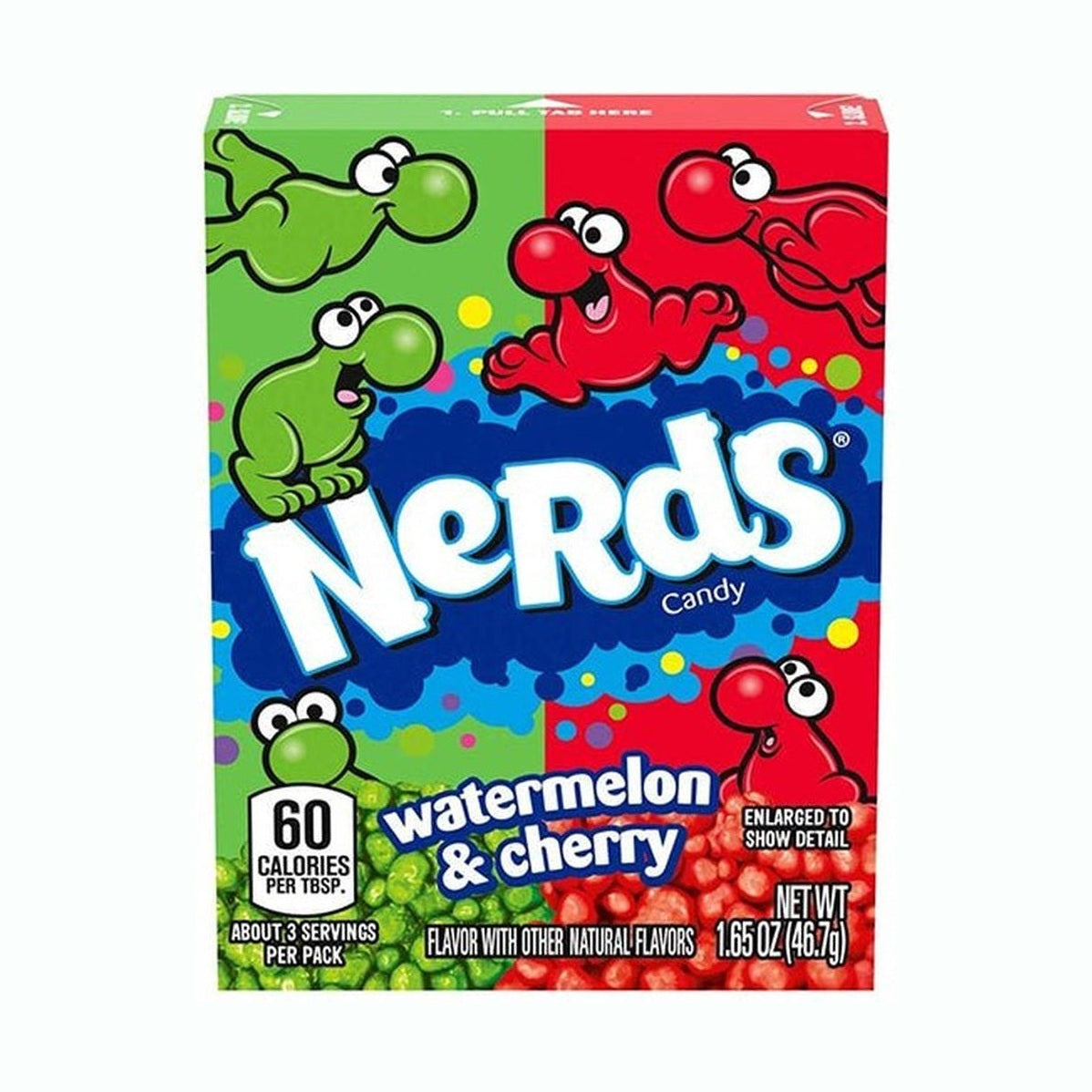 Wonka Nerds Watermelon Cherry Small - My American Shop