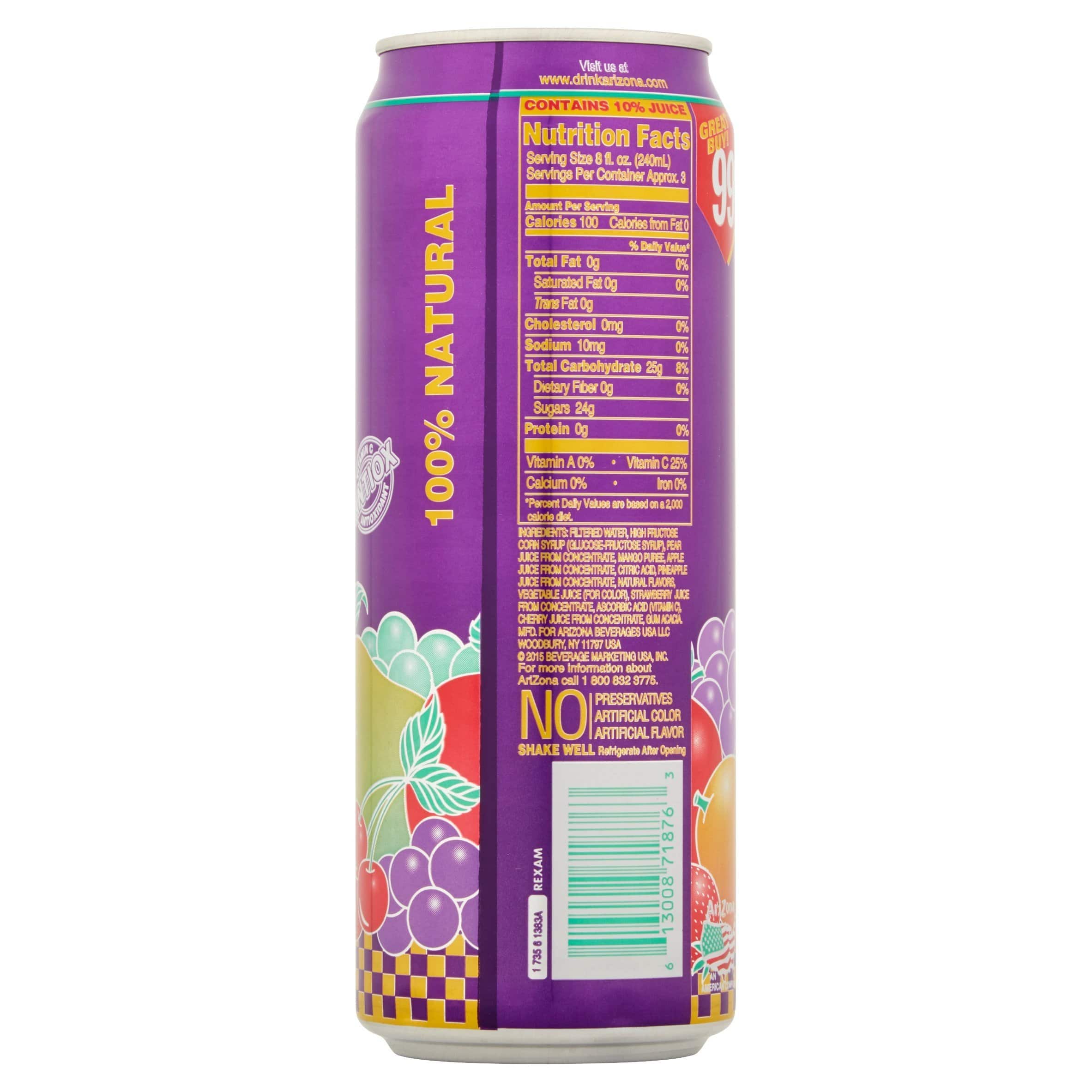 ARIZONA FRUIT PUNCH - My American Shop