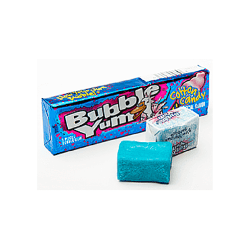 BUBBLE YUM CHEWING GUMS GOÛT BARBE À PAPA - My American Shop