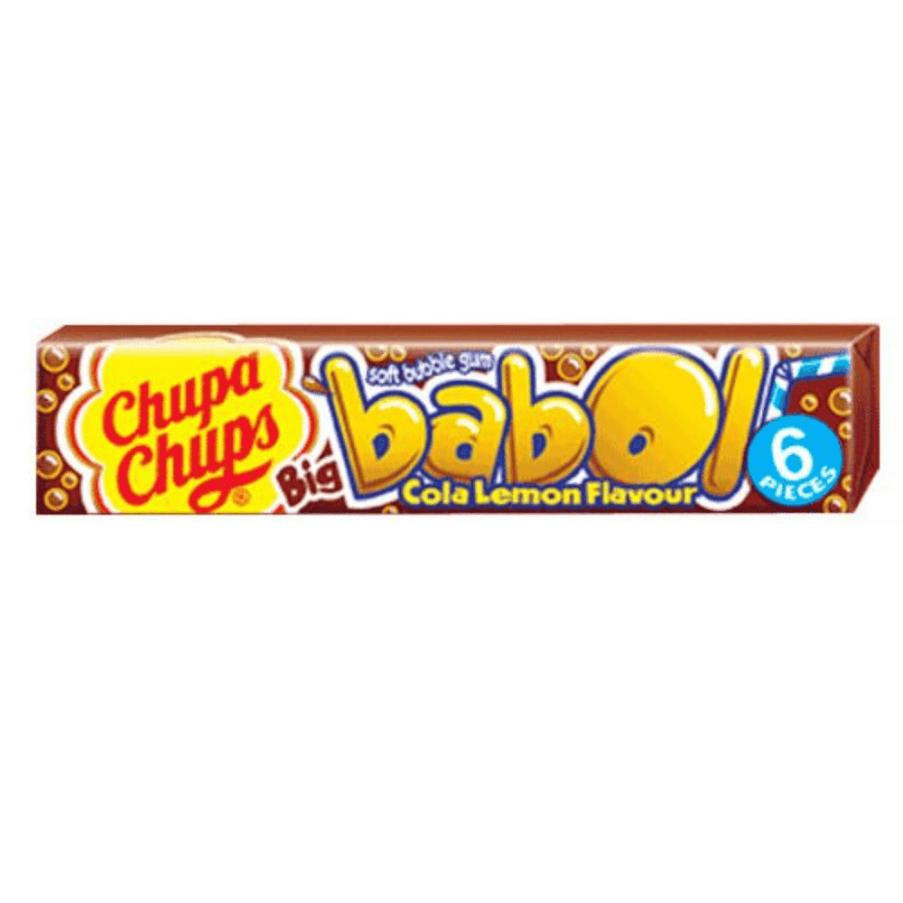 CHUPA CHUPS BIG BABOL COLA LEMON - My American Shop