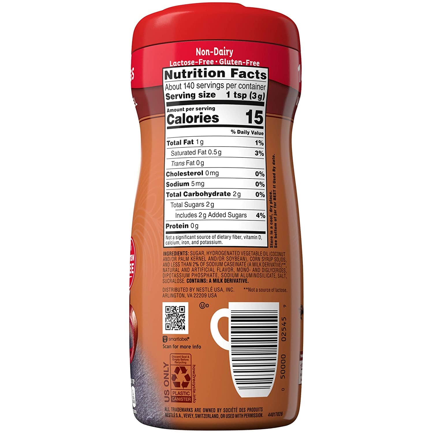COFFEE MATE POWDER VANILLA CARAMEL - My American Shop