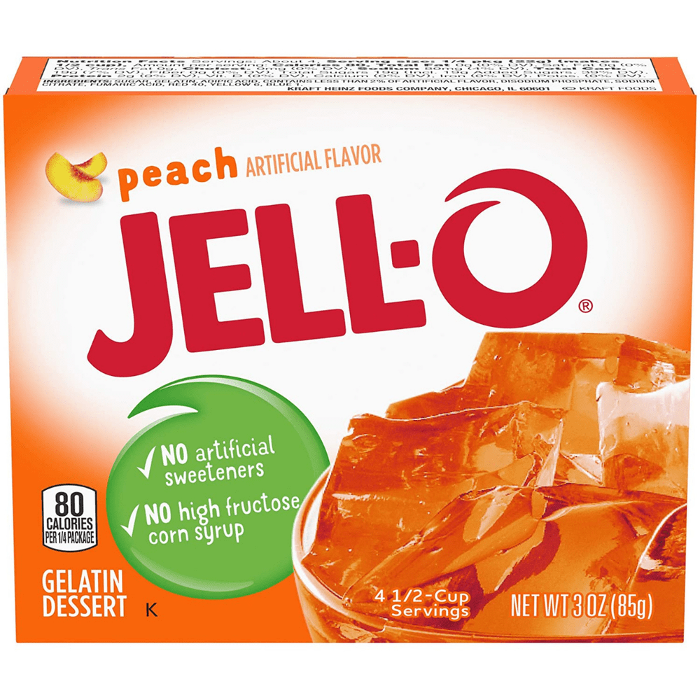 JELL-O GELÉE À LA PÊCHE - My American Shop