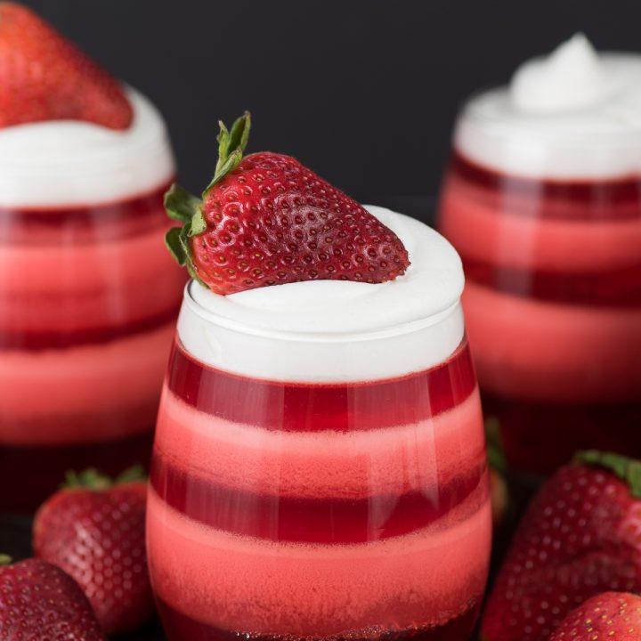 JELL-O GELÉE STRAWBERRY SUGAR FREE - My American Shop