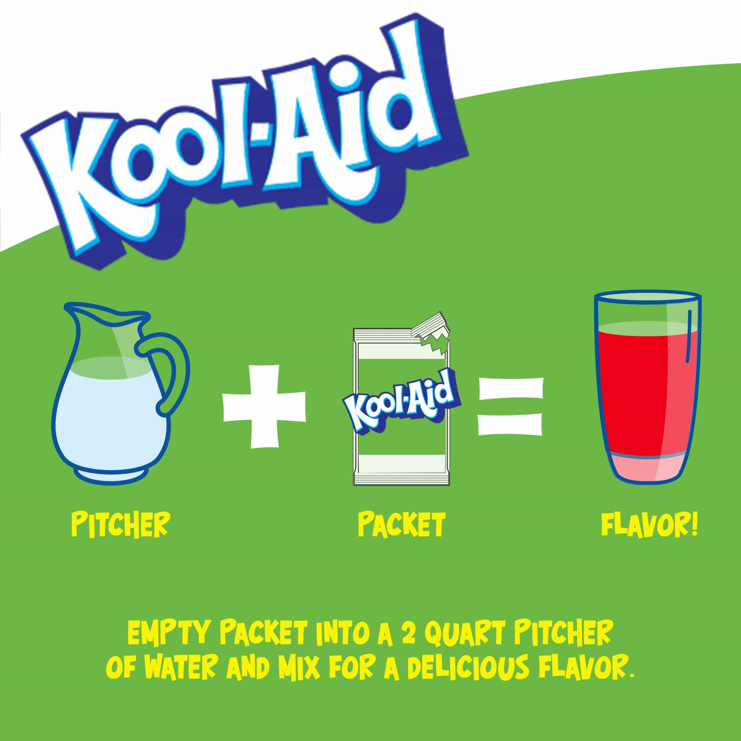Kool Aid Strawberry Kiwi (6 Sachets) - My American Shop