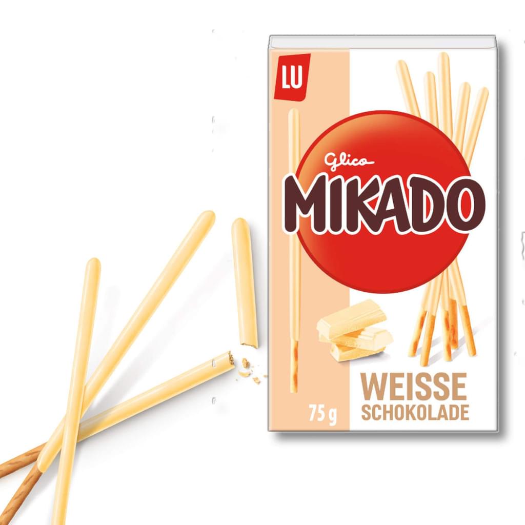 MIKADO WEISSE SCHOKOLADE - My American Shop