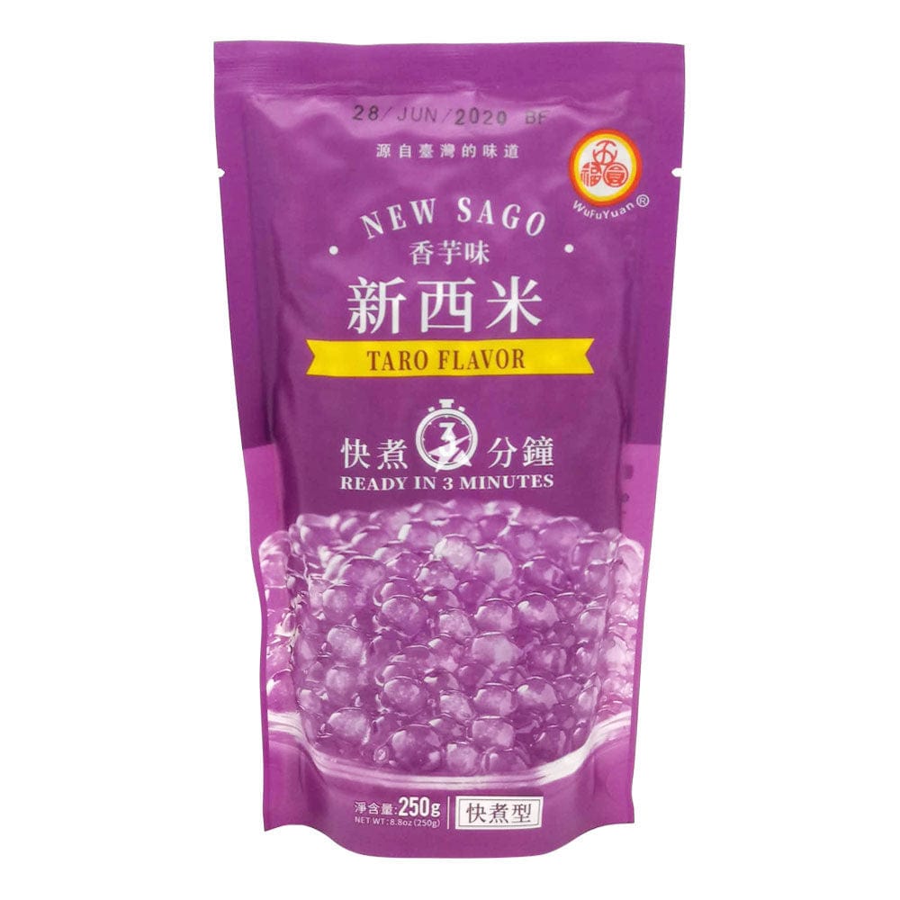 Tapioca Pearl Bubble Tea Taro - My American Shop