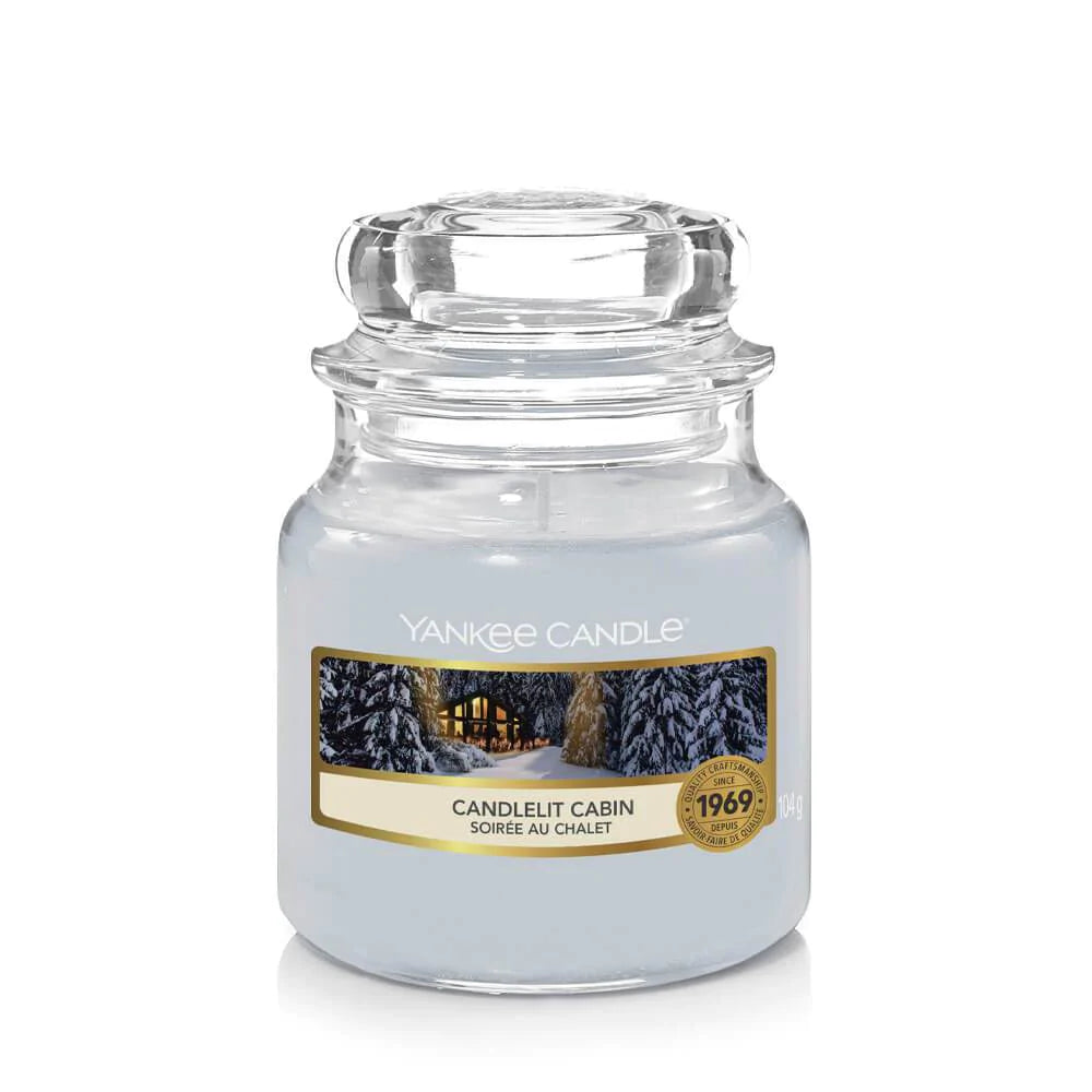 Yankee Candle Candlelit Cabin Petite Jarre - My American Shop