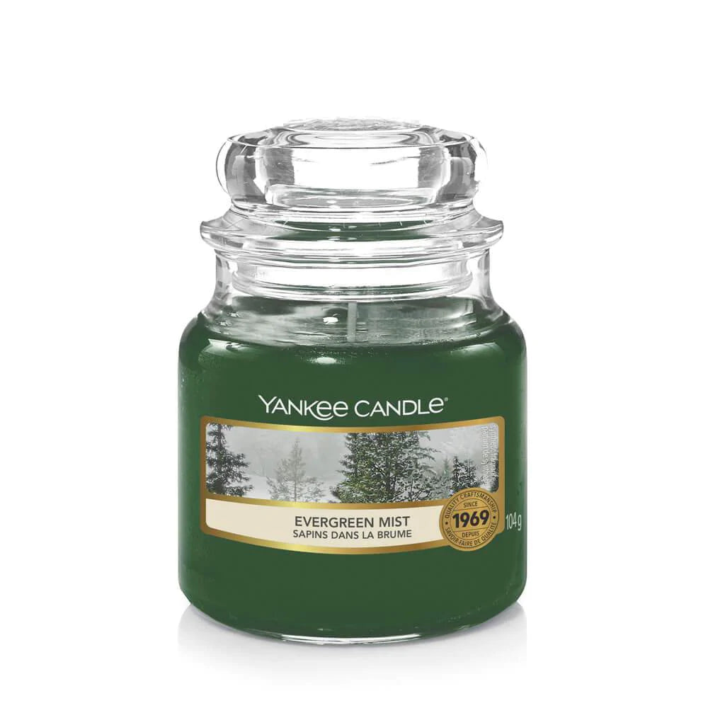 Yankee Candle Evergreen Mist Petite Jarre - My American Shop