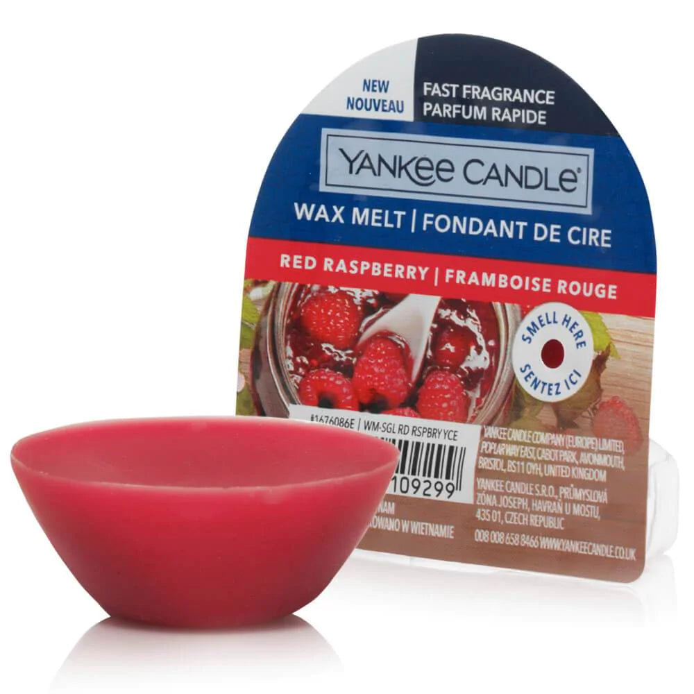 Yankee Candle Fondant de cire Red Raspberry - My American Shop