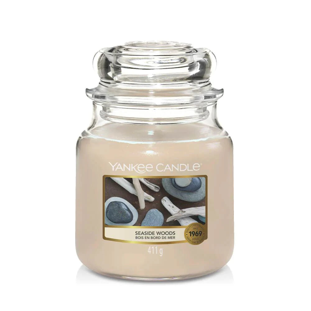 Yankee Candle Seaside Woods Moyenne Jarre - My American Shop