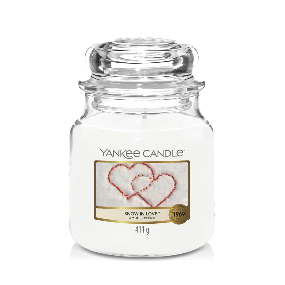Yankee Candle Snow In Love Moyenne Jarre - My American Shop