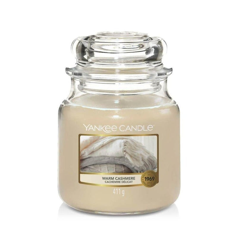 Yankee Candle Warm Cashmere Moyenne Jarre - My American Shop