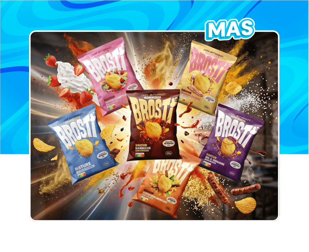 Brosti : découvrez les chips artisanales de McFly et Carlito et leurs 6 saveurs originales