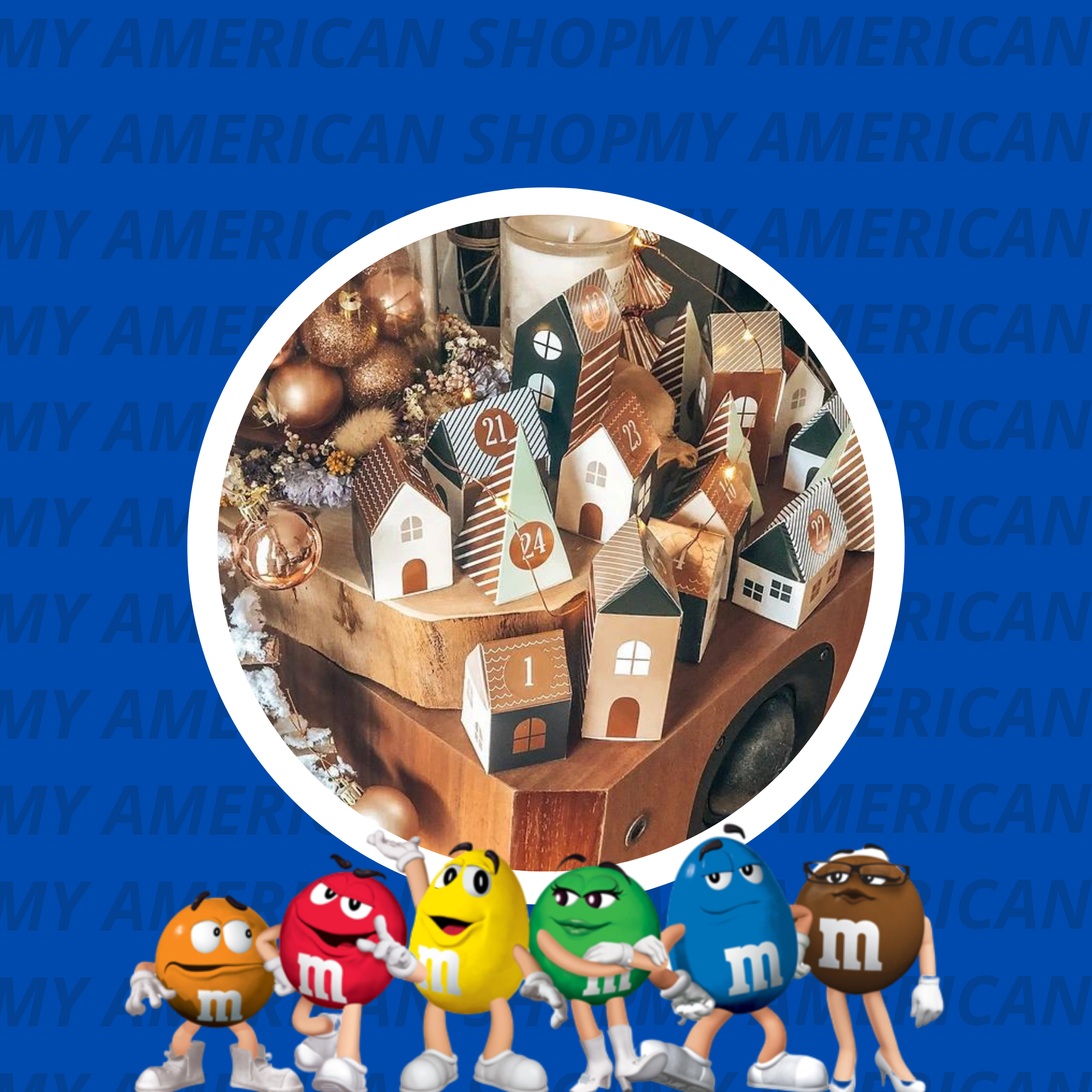 Faire son propre calendrier de l'avent avec M&M's !