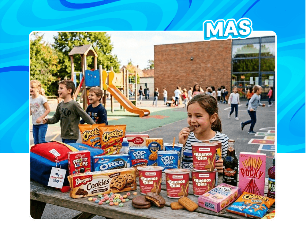 Les meilleurs snacks de rentrée chez My American Shop