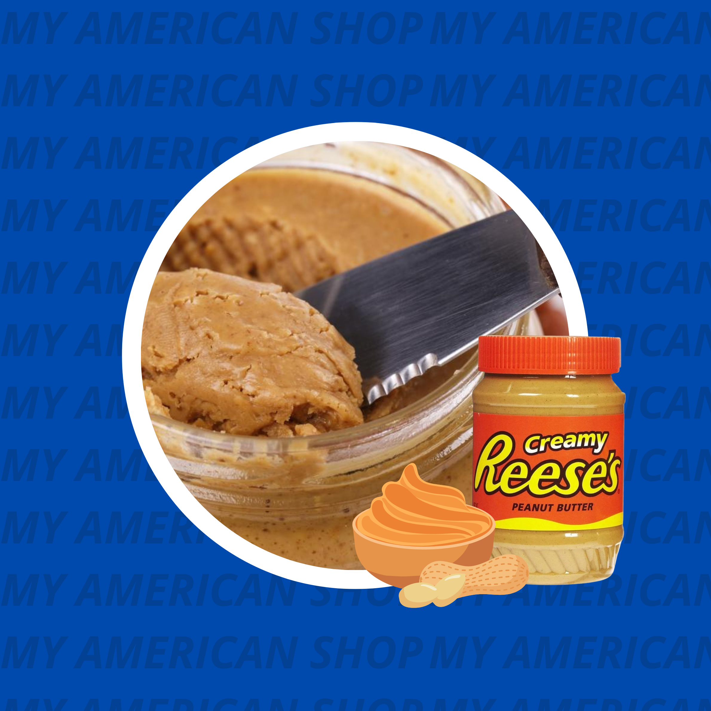 Beurre de cacahuète - My American Shop